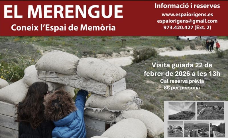 El Merengue, coneix l'espai de memòria. Febrer 2026
