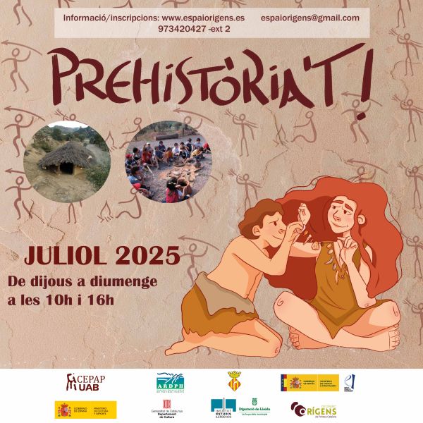 Prehistòria't Juliol  2025
