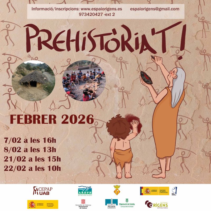 Prehistòria't Febrer 2026