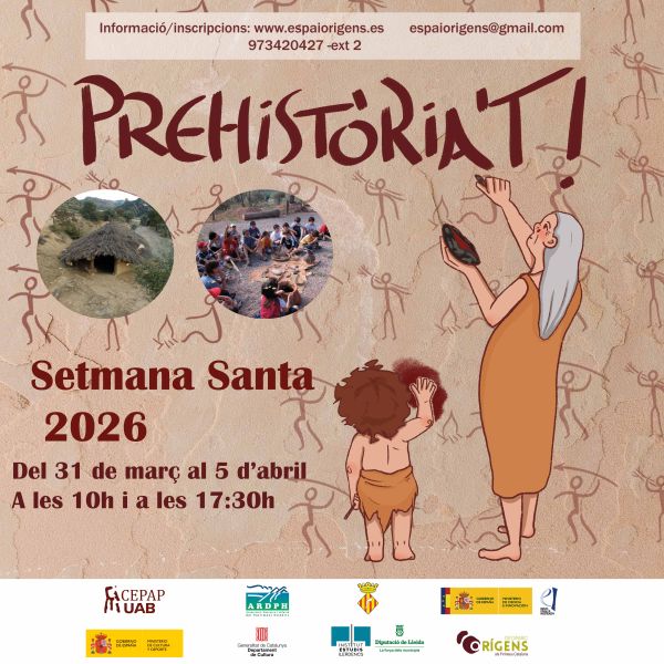Prehistòria't Setmana Santa 2026