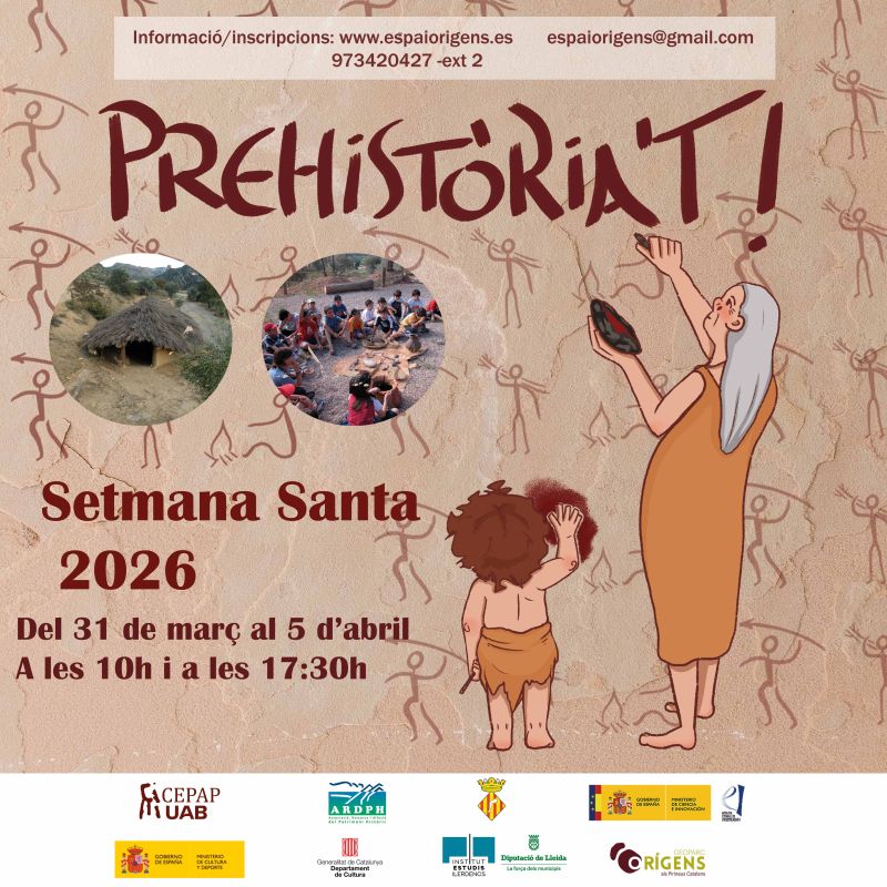 Prehistòria't Setmana Santa 2026