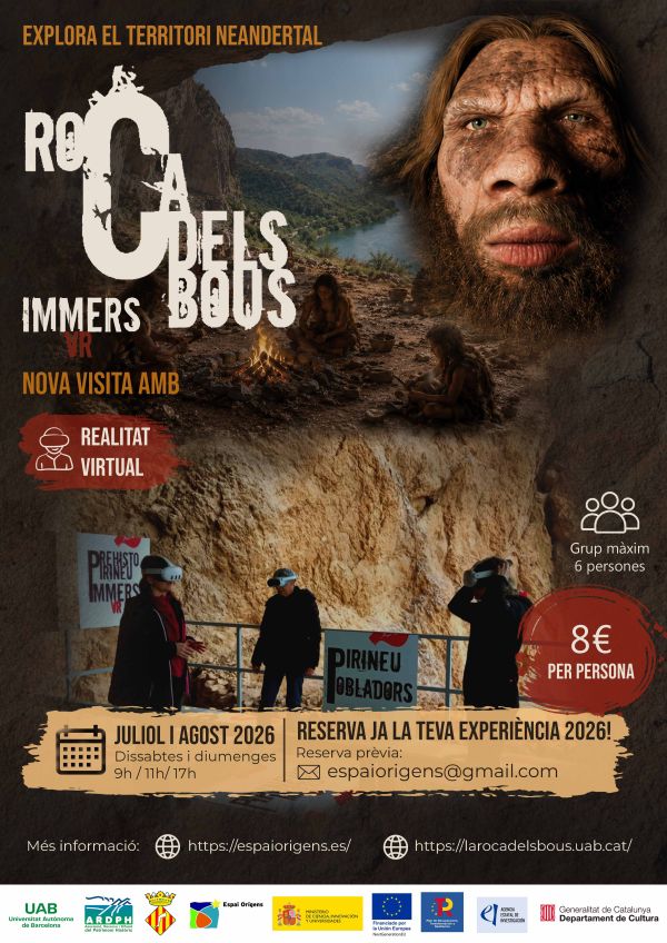 Roca dels Bous Immers RV juliol i agost 2026